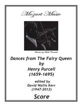 Dances from The Fairy Queen Orchestra sheet music cover